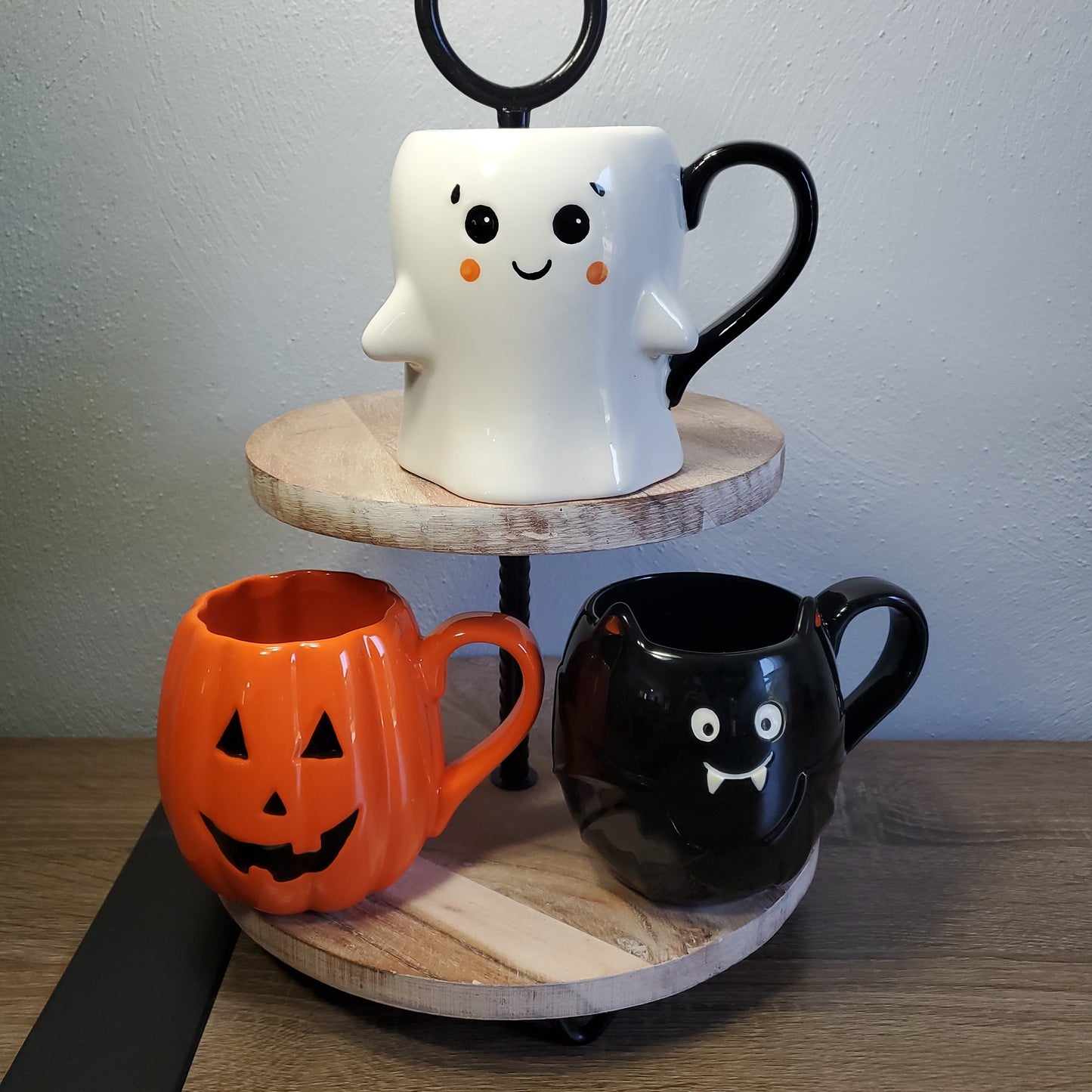 LANG Halloween Mugs- Ghost, Bat, Pumpkin