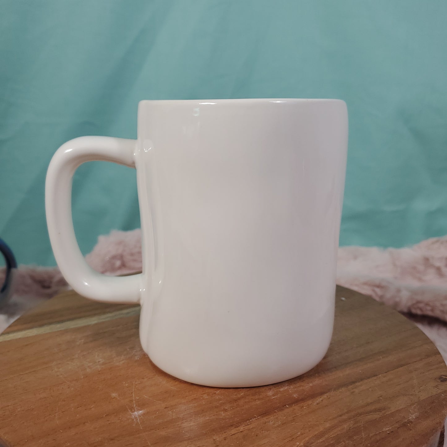 Rae Dunn Fall Coffee Mug "Blessed" - 19.5oz - Tiered Tray Decor and Whipped Top Holder