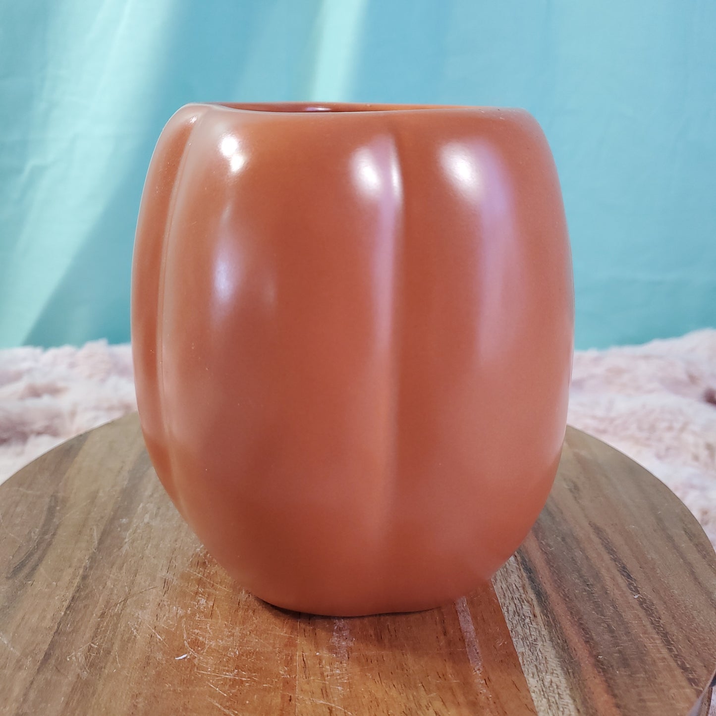 Rae Dunn "PUMPKIN SPICE" Pumpkin Shaped Mug - 18 oz