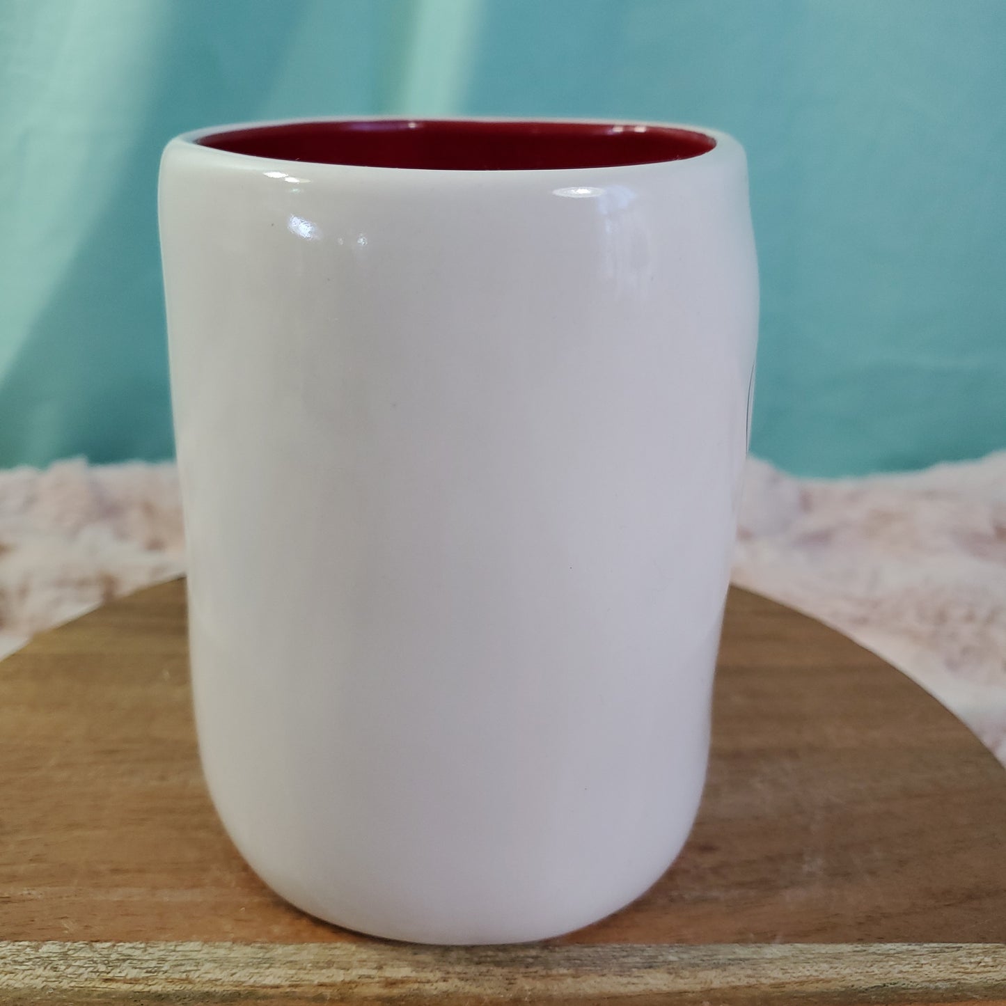 Rae Dunn "Love" Mug with Hand Drawn Heart Outline - 19.5 oz