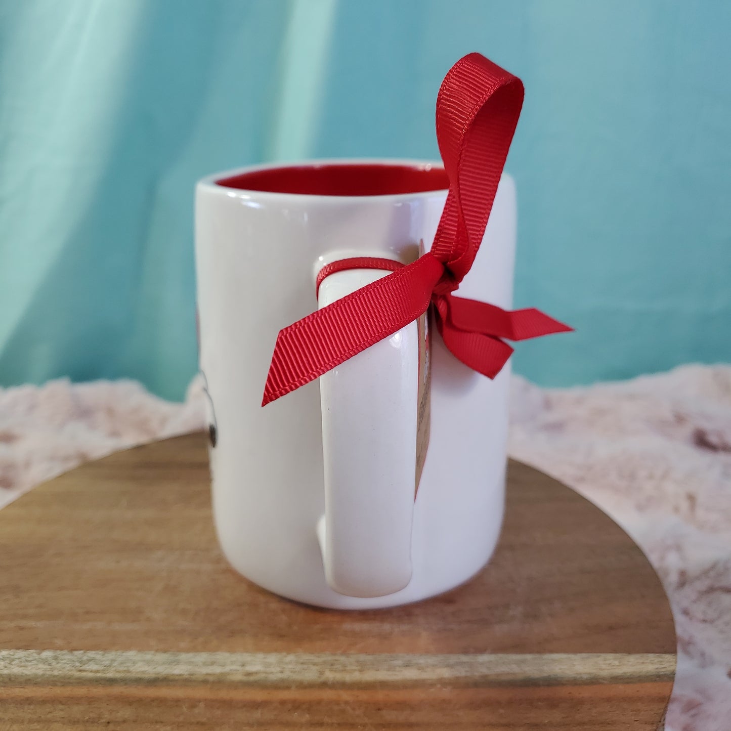 Rae Dunn Valentine's Day Snoopy Mug - "LOVED" - 19.5 oz