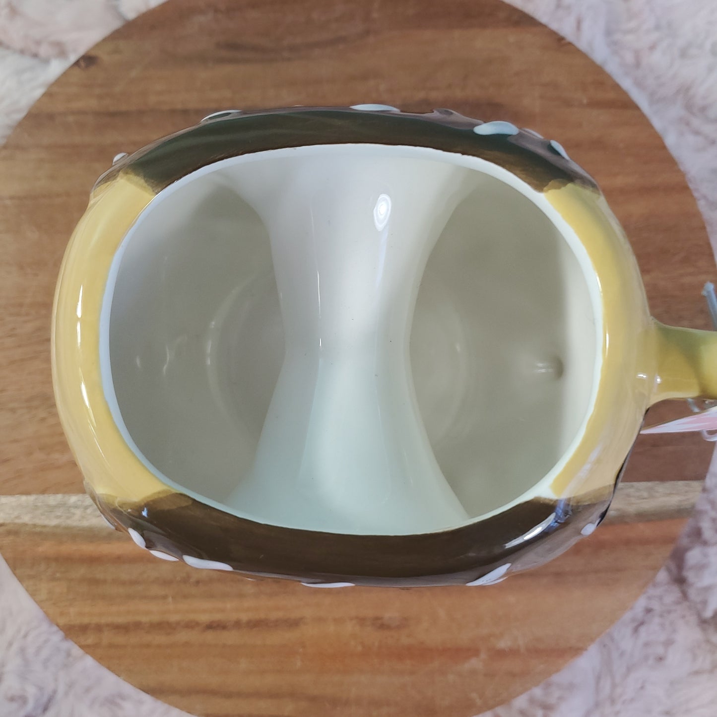 Sheffield Home Frosted Donut Shaped Mug - 10 oz, Hand-Painted