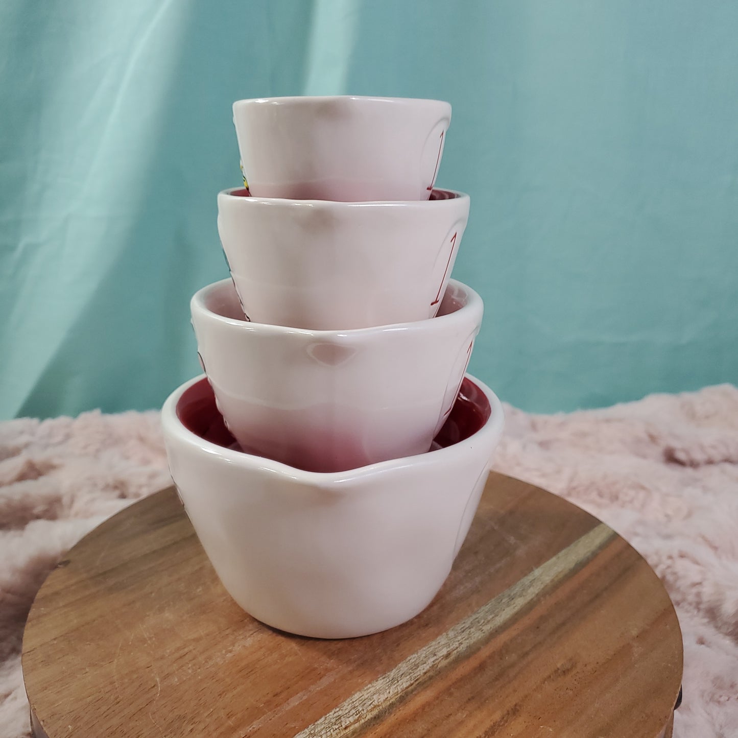 Rae Dunn Valentine's Day Snoopy Measuring Cups - Set of 4