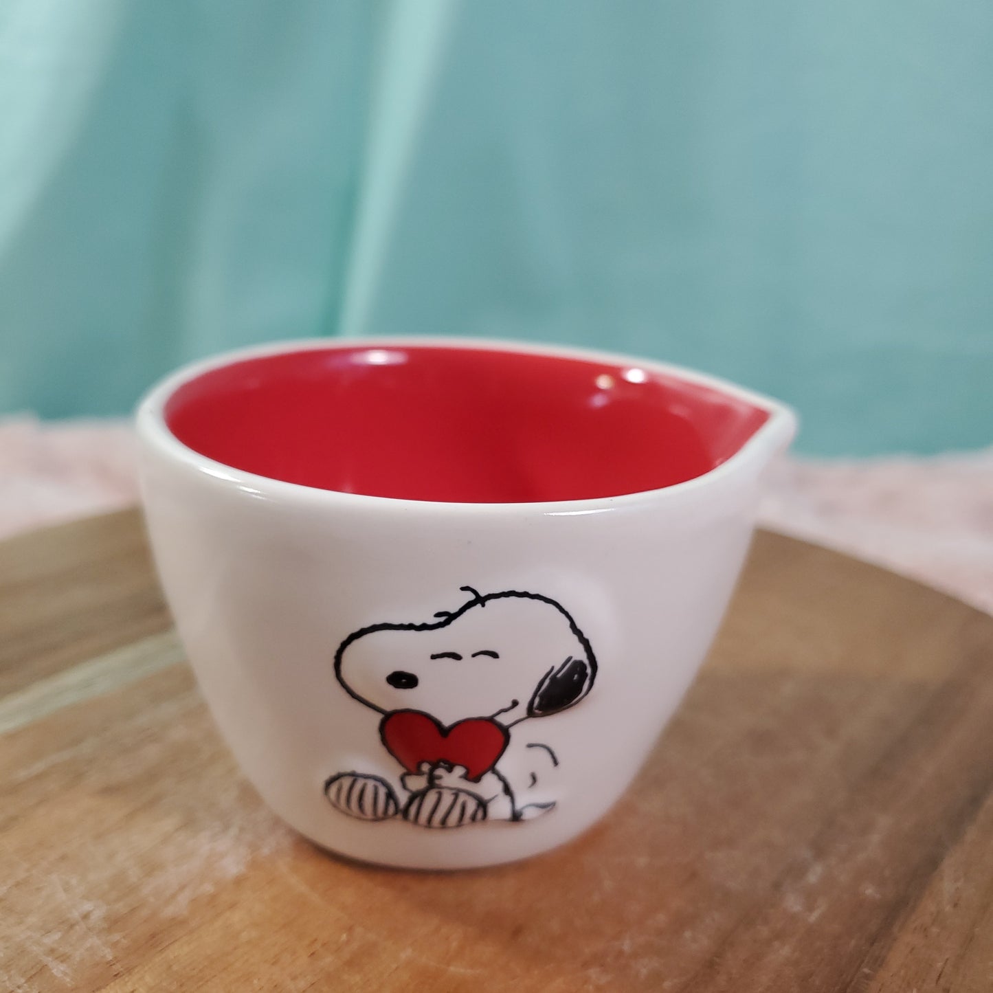 Rae Dunn Valentine's Day Snoopy Measuring Cups - Set of 4