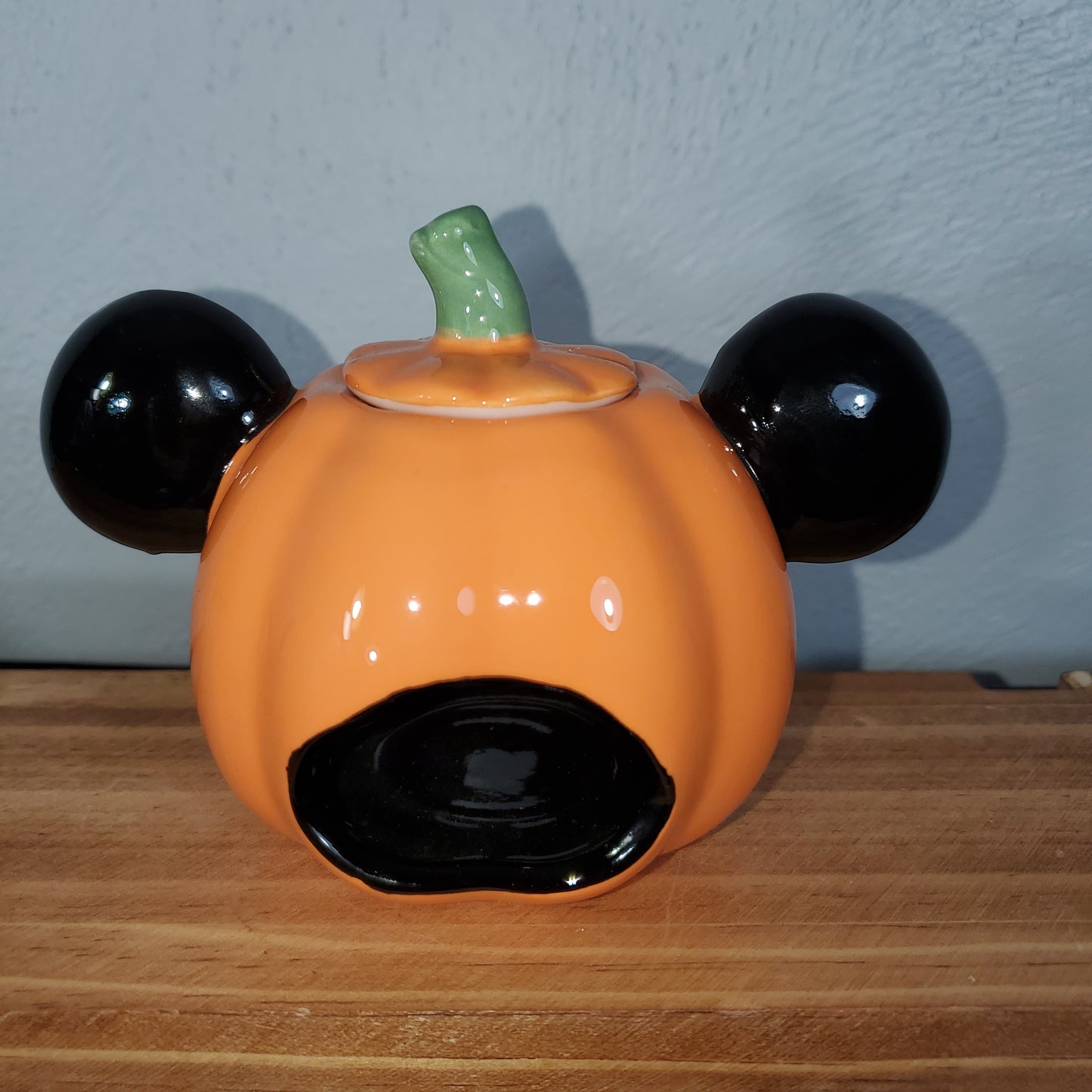Disney Halloween Mickey Mouse Pumpkin Tea Light Holder