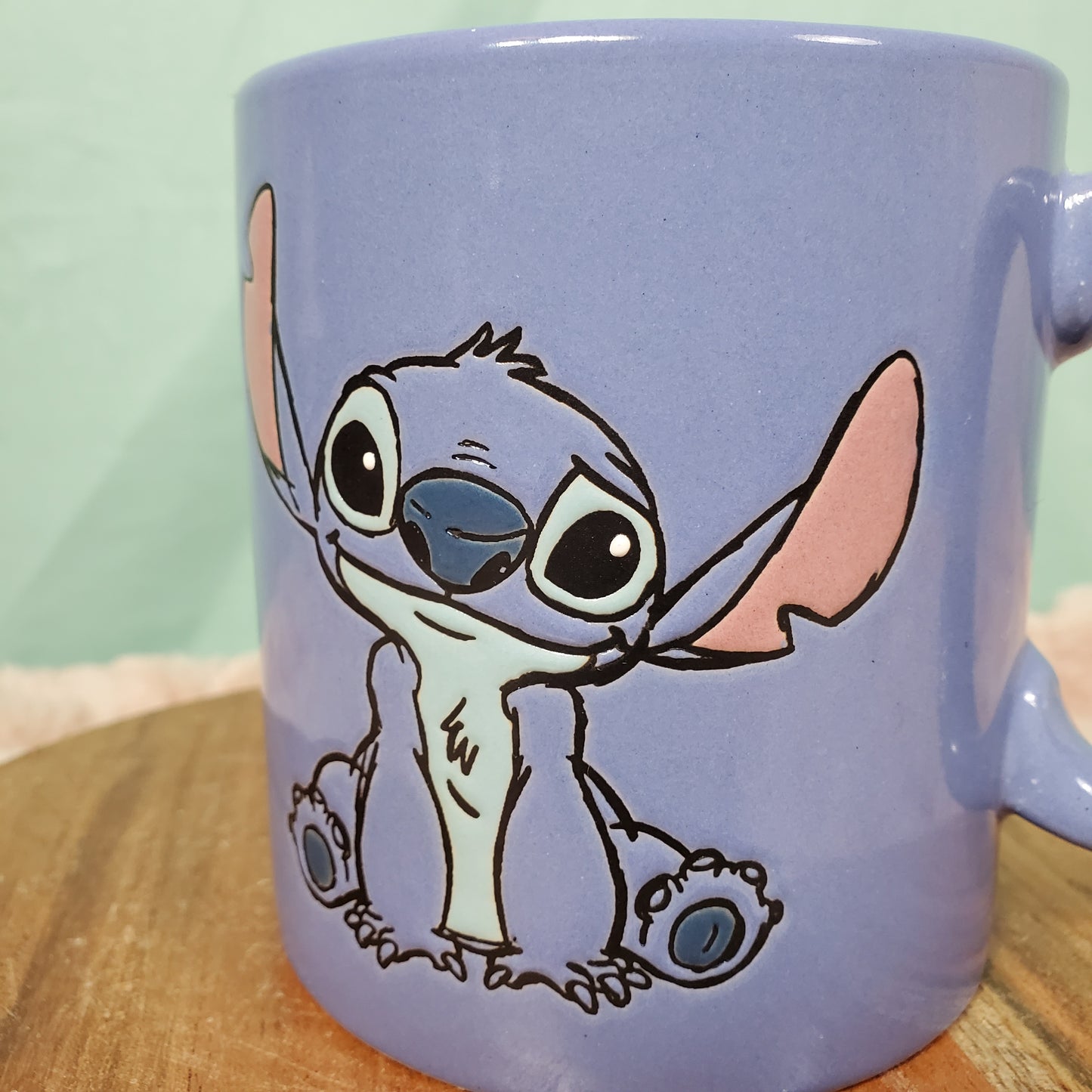 Disney Stitch Double-Sided Blue Mug - Charming Collectible