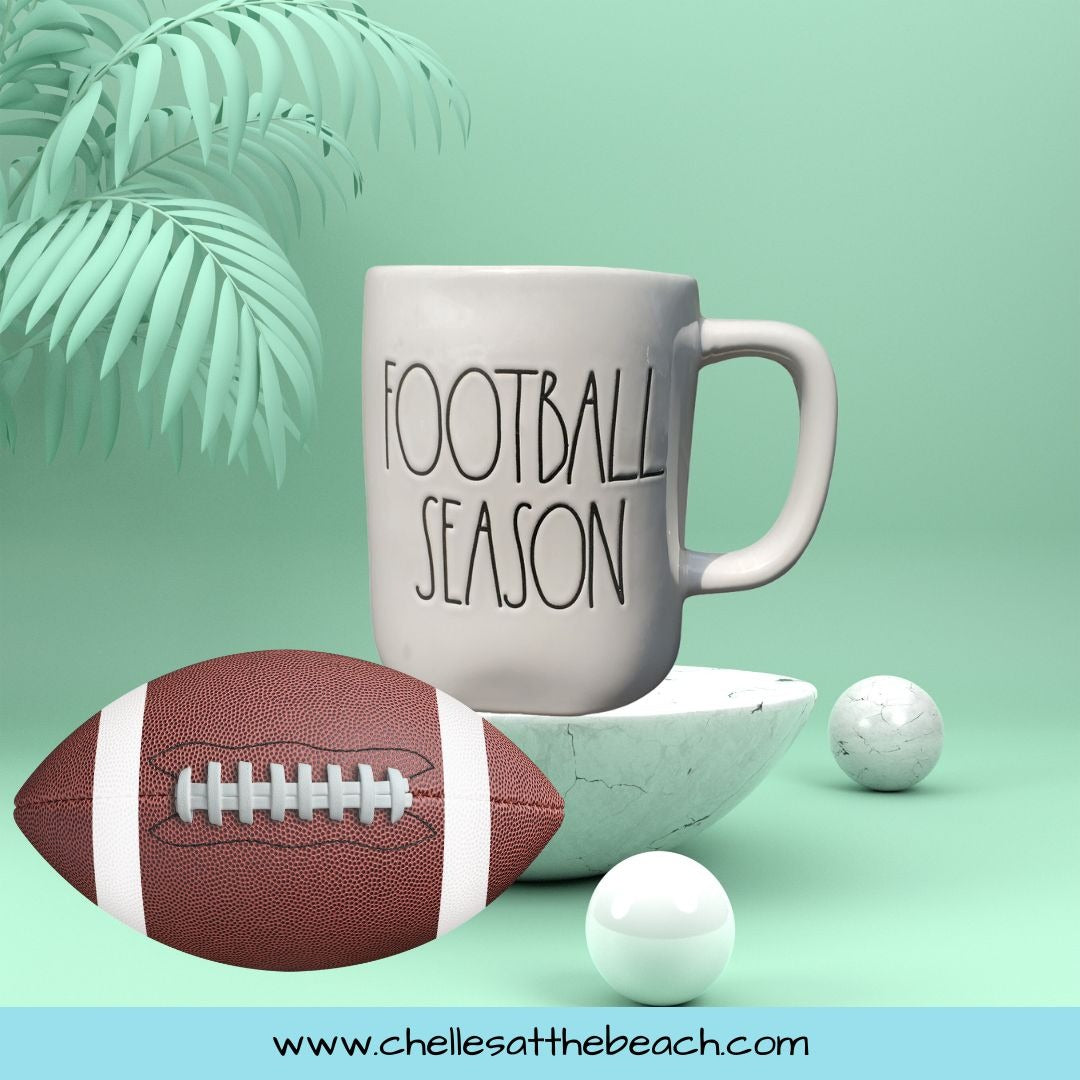 Rae Dunn Football Season Coffee Mug