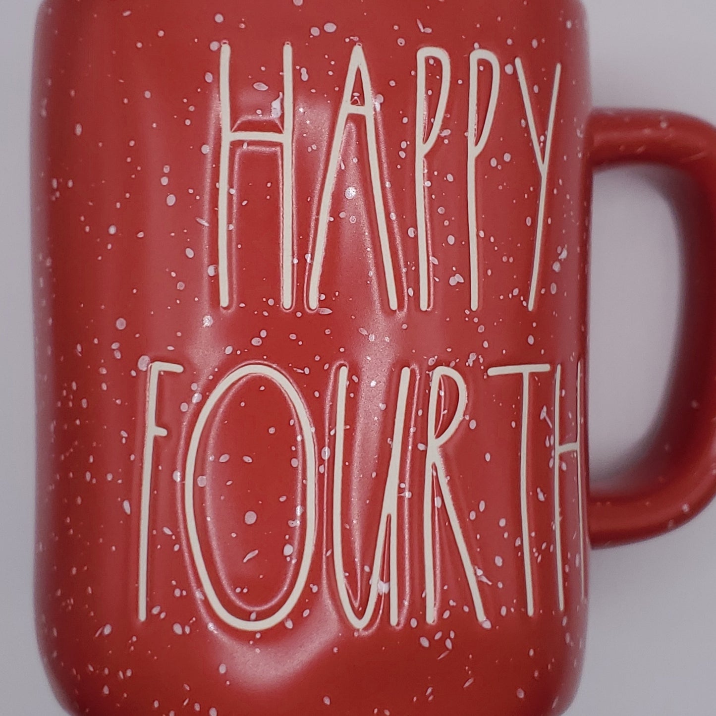 Rae Dunn Happy Fourth Mug