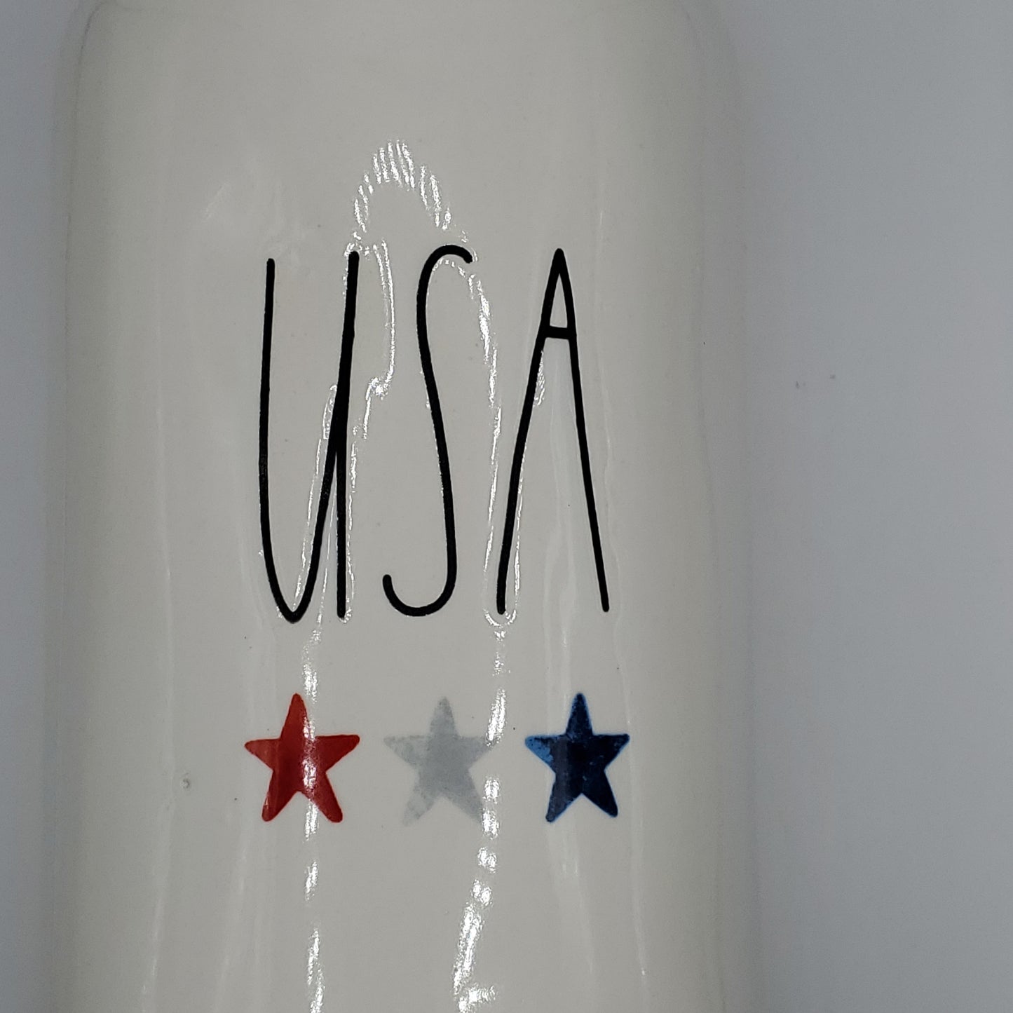 Rae Dunn USA vase