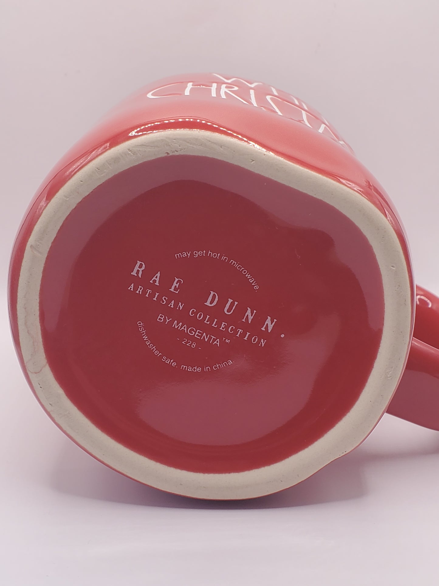 White Christmas Mug