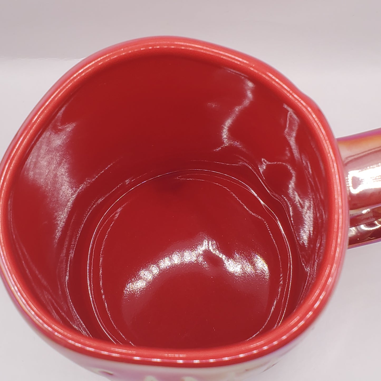 Santa Claus Iridescent Mug