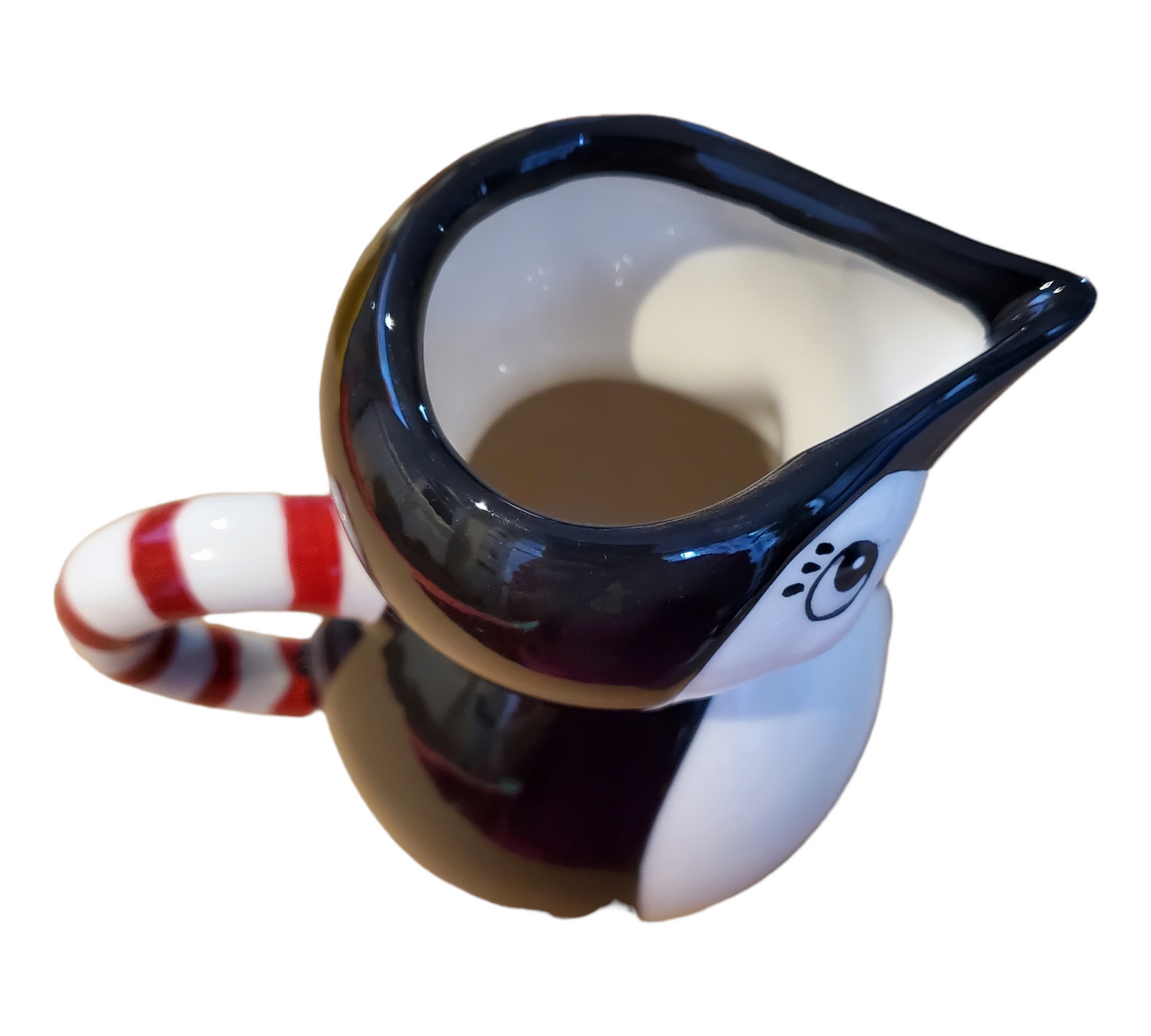 Christmas penguin creamer and sugar set