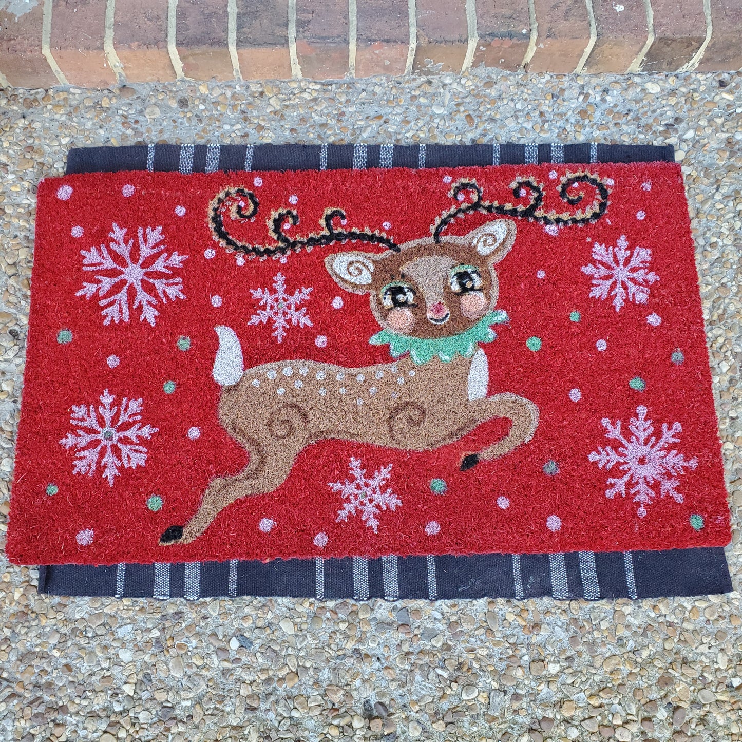 Johanna Parker Christmas Coir Door Mat