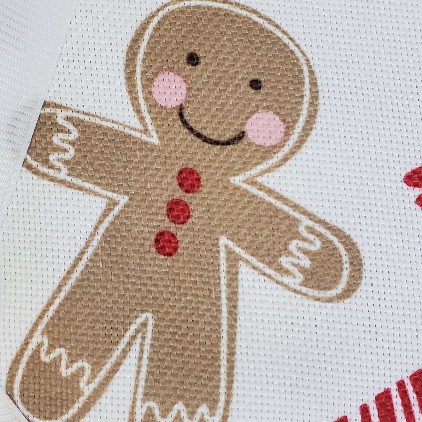 Cupcakes and Cashmere Gingerbread Christmas Tablecloth - Festive 60"x 84" Holiday Decor