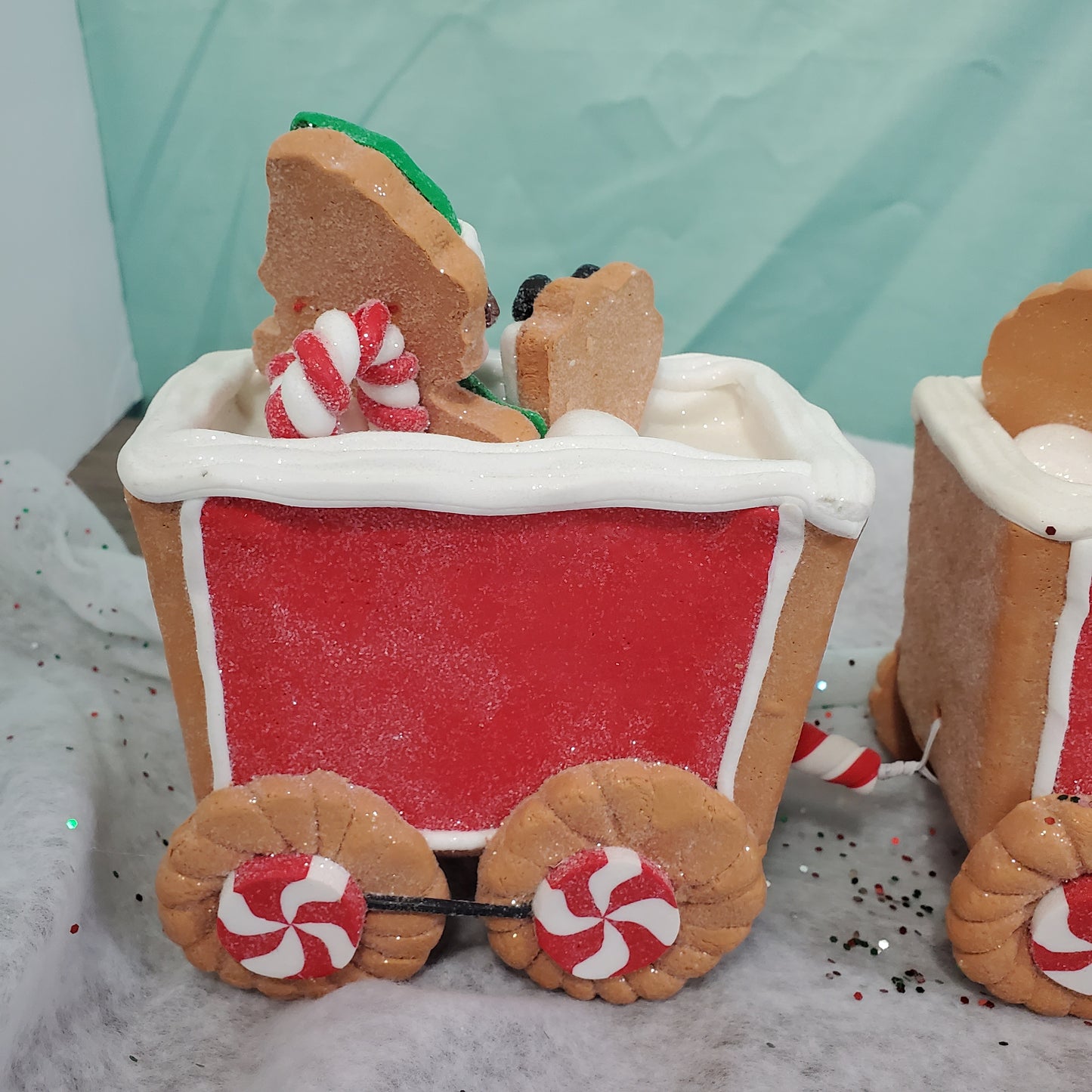 Gingerbread "Claydough" Christmas Train