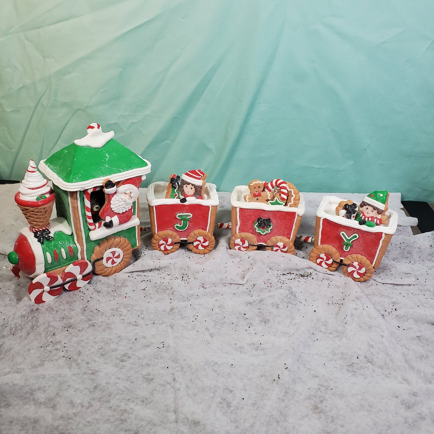 Gingerbread "Claydough" Christmas Train