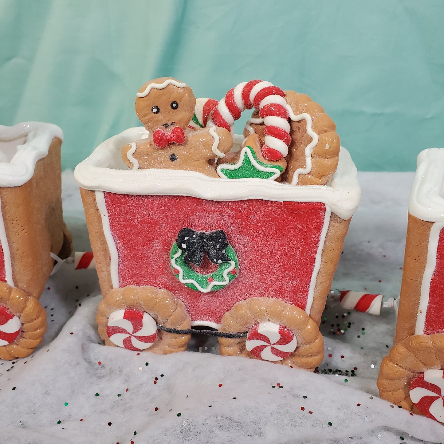 Gingerbread "Claydough" Christmas Train