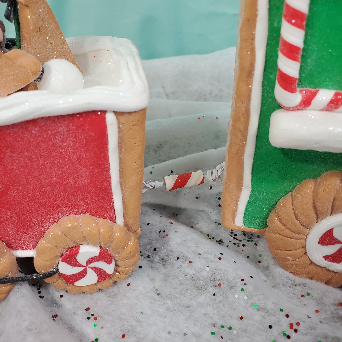 Gingerbread "Claydough" Christmas Train