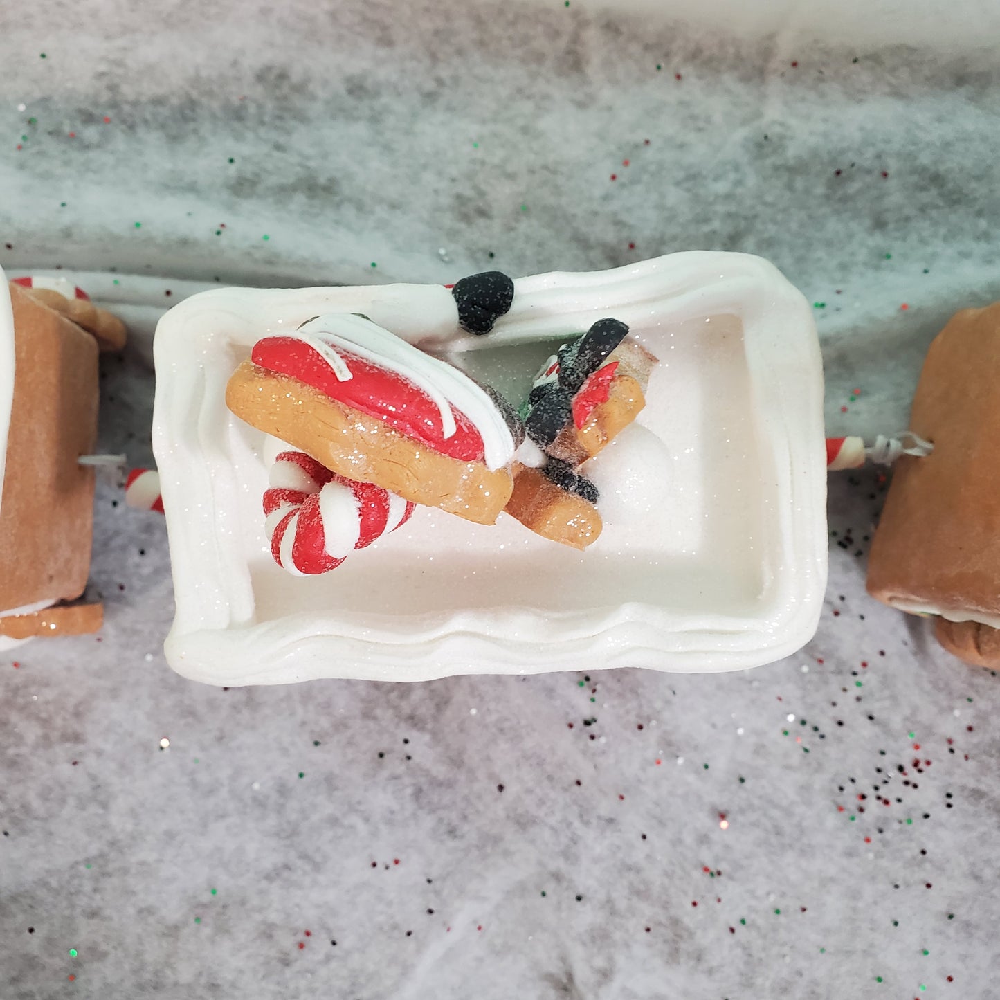 Gingerbread "Claydough" Christmas Train