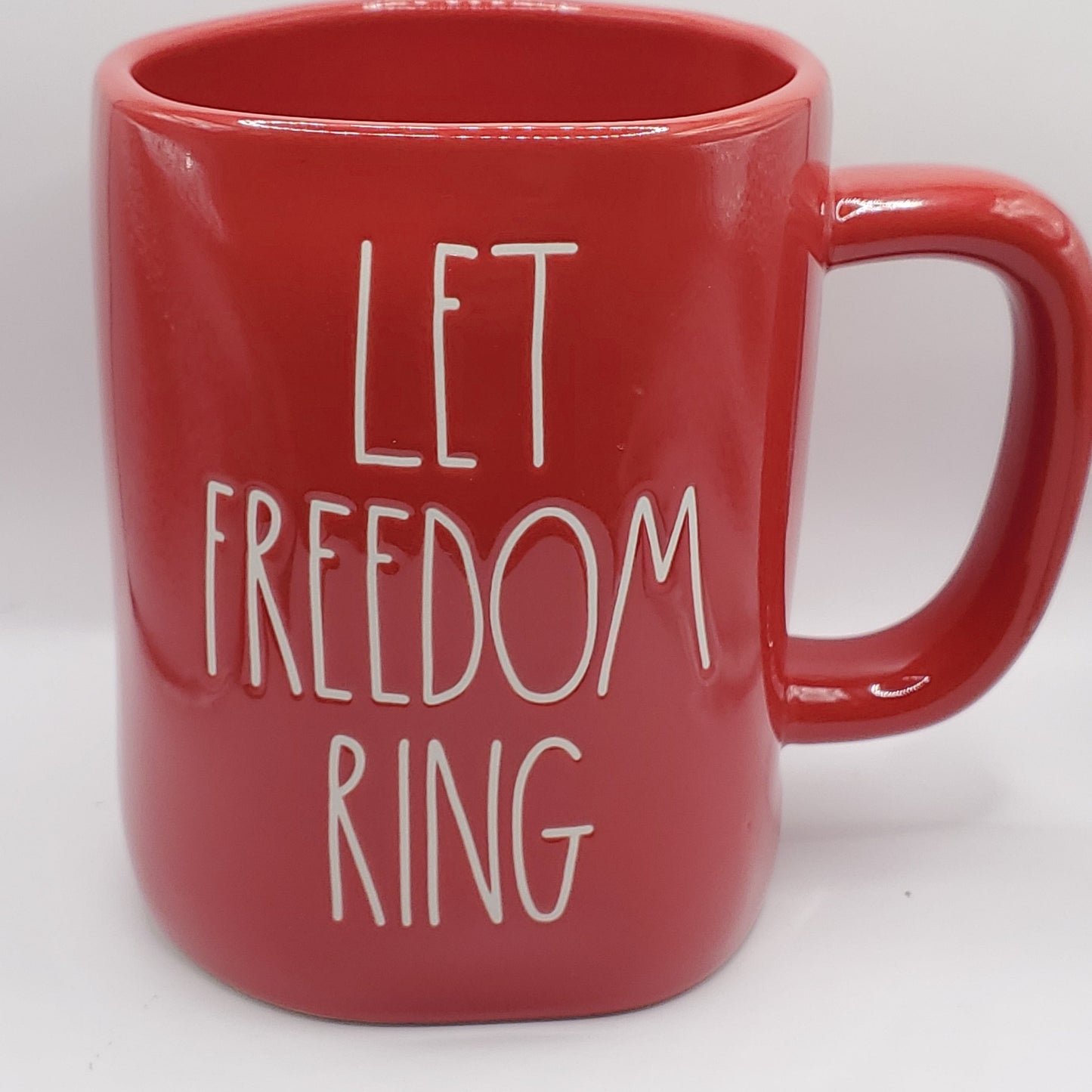 Rae Dunn Let Freedom Ring Mug